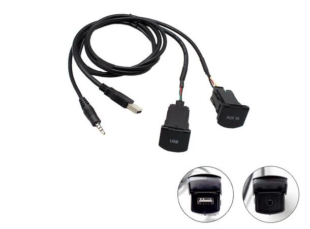 Connects2 Adapter - Beholde USB/AV-AUX VW Polo (2015 -->)